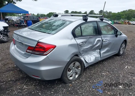 2014 Honda Civic Lx из США, поврежденный, VIN 2HGFB2F57EH540954